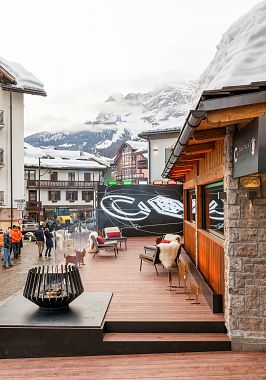 L'esterno di Casa Italia a Cortina 2