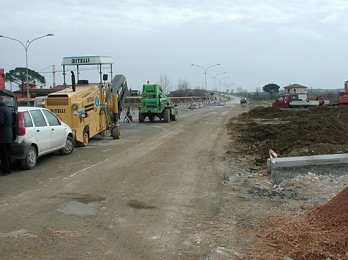 I lavori nel 2001 alla Bellaria