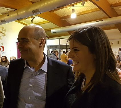 Nardini con Zingaretti