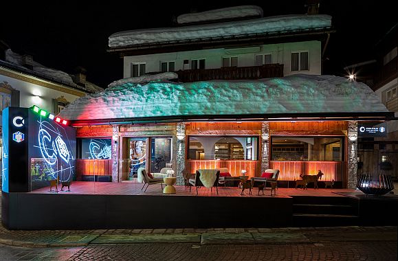 L'esterno di Casa Italia a Cortina 3