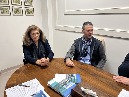 Maria Francesca Egidi e Sami Badawneh
