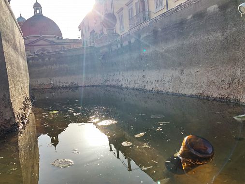 I rifiuti nell'acqua stagnante 3