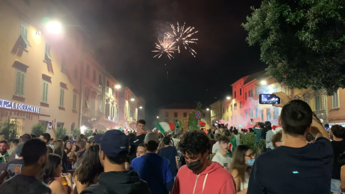 Italia campione d'Europa, la festa a Pontedera 2